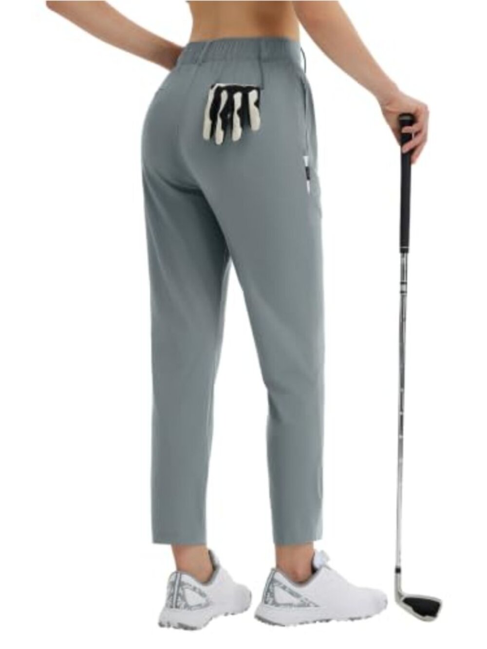 Women's Golf Pants Stretch Travel Straight Leg UPF 50+ with Pockets